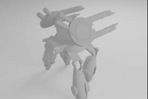 pv pv Robot Mech Modeled in Cad